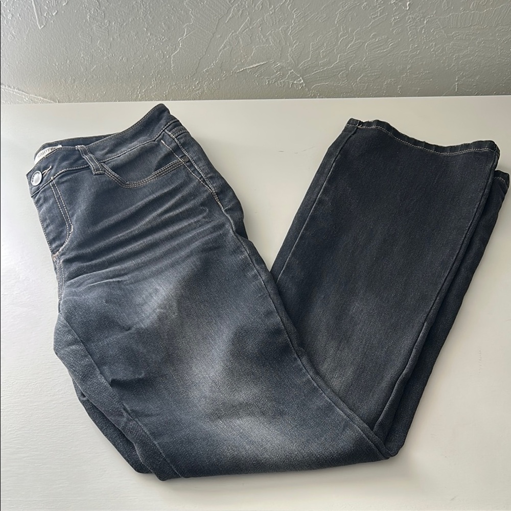 Route 66 Women's Boot Cut Jeans - Dark Gray